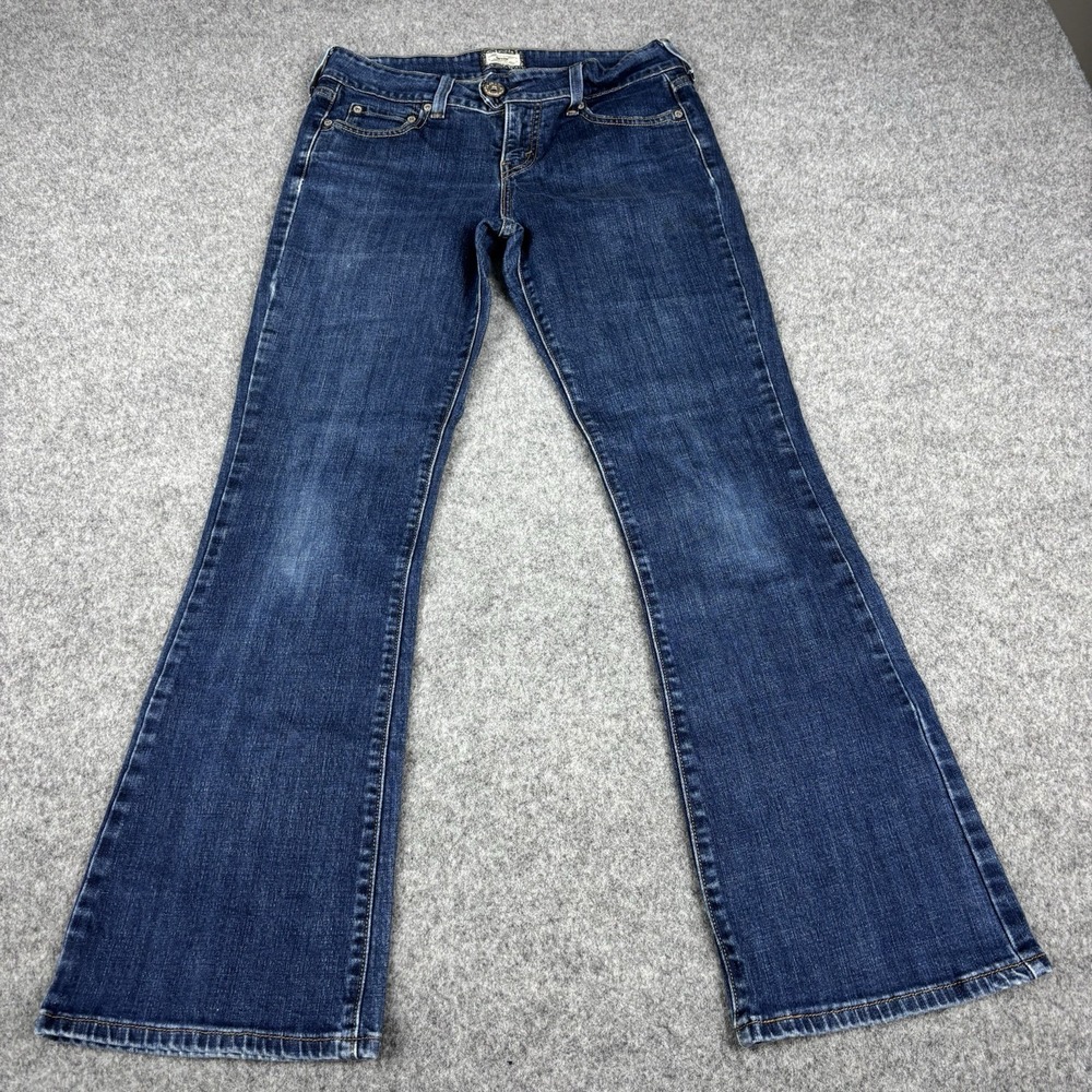 Levi's 526 Slender Bootcut Jeans Women's 6 Medium Y2K Medium‎ Wash Red Tab Denim